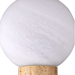 Бра цилиндрической формы с 2-мя плафонами белого цвета Marble Glow варинант исполнения - 4 | Loft Concept в Саратове