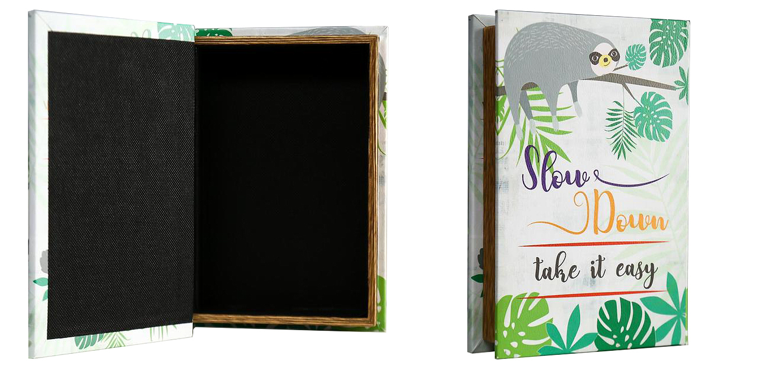 Шкатулка-книга Koala and Toucan Mirror Book Box Шкатулка-книга Koala and Toucan Mirror Book Box - Loft-Concept в Саратове