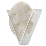 Бра светодиодное с диском из кварца Vendetta варинант исполнения - 2 | Loft Concept в Саратове