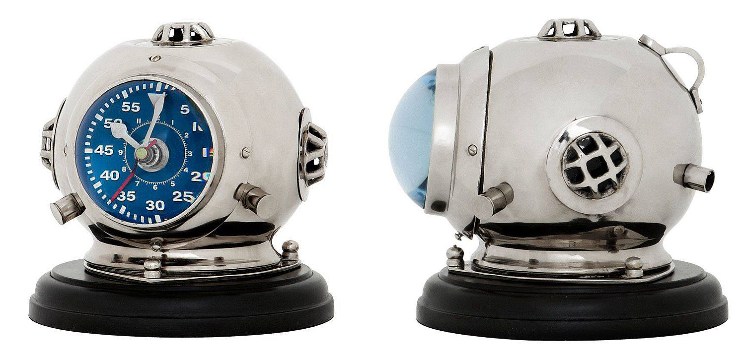 Часы Eichholtz Clock Diving Helmet Odyssey Часы Eichholtz Clock Diving Helmet Odyssey - Loft-Concept в Саратове