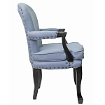 Кресло Aubrey Classical Armchair blue flax варинант исполнения - 1 | Loft Concept в Саратове