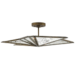 Потолочный светильник фигурный с состаренными зеркальными панелями Antique Mirror варинант исполнения - 2 | Loft Concept в Саратове