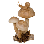 Статуэтка из дерева улитка Animals of the World варинант исполнения - 4 | Loft Concept в Саратове