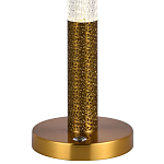 Настольная лампа латунь Dew Drops Tube Brass One Table Lamp варинант исполнения - 3 | Loft Concept в Саратове