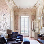 Обои ручная роспись Earlham Almost Mauve варинант исполнения - 2 | Loft Concept в Саратове