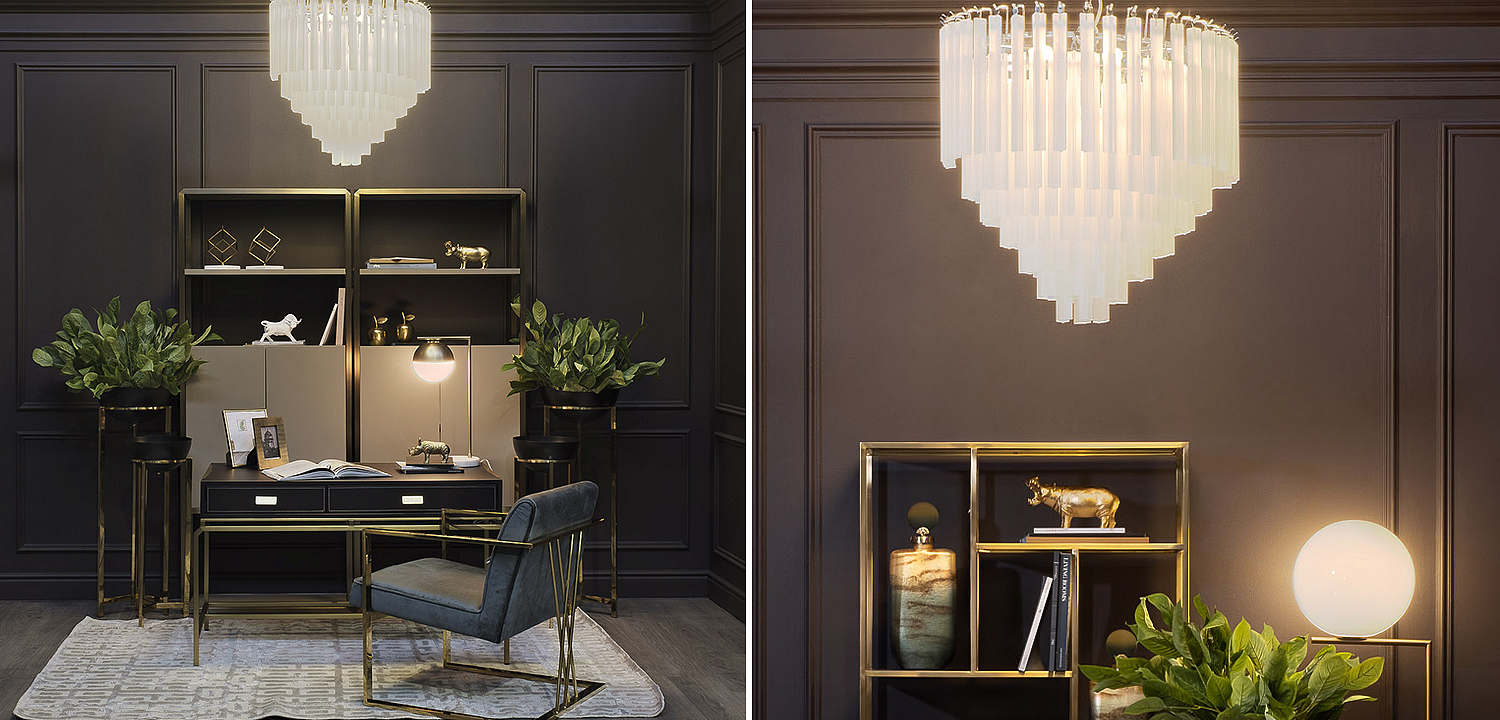 Люстра Eichholtz Chandelier Nova Chrome Люстра Eichholtz Chandelier Nova Chrome - Loft-Concept в Саратове