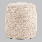 Пуфик Бежевое Букле Poof Alice Beige Boucle  варинант исполнения - 5 | Loft Concept в Саратове