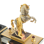 Настольный письменный набор из яшмы и долерита с декором в виде коня Manager Organizer варинант исполнения - 4 | Loft Concept в Саратове