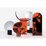 Дизайнерский держатель для фотографий Poltronova Ofelia Rosso Francia Photo Holder варинант исполнения - 6 | Loft Concept в Саратове