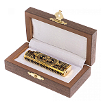 Зажигалка газовая с гравировкой Герба РФ в деревянной коробке Metal Lighters варинант исполнения - 3 | Loft Concept в Саратове