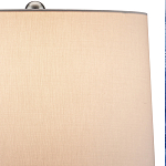 Настольная лампа керамическая с бело-синими мазками Painterly Strokes варинант исполнения - 2 | Loft Concept в Саратове