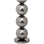 Торшер с основанием в виде металлических сфер Balance Floor Lamp Black варинант исполнения - 2 | Loft Concept в Саратове