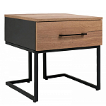 Тумба прикроватная с ящиком в стиле лофт Urban Style Space варинант исполнения - 1 | Loft Concept в Саратове