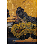 Кофейный стол с японским пейзажем Bohemia coffee table  варинант исполнения - 6 | Loft Concept в Саратове