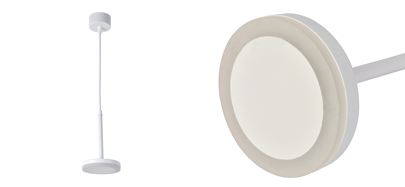 Светодиодный подвесной светильник DIENES White Светодиодный подвесной светильник DIENES White - Loft-Concept в Саратове