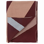 Плед из хлопка с геометрическим рисунком Elan Stripe Addison варинант исполнения - 1 | Loft Concept в Саратове