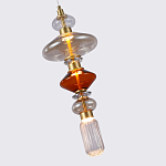 Подвесной светильник с плафонами разной формы Geometry Glass варинант исполнения - 2 | Loft Concept в Саратове