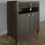 Комод Elsa Dreams Walnut Двухстворчатый  варинант исполнения - 3 | Loft Concept в Саратове