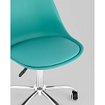 Офисный стул на металлическом основании EGGERY Blue пластик варинант исполнения - 2 | Loft Concept в Саратове