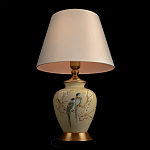 Настольная лампа бежевая с изображением птиц Slip Away варинант исполнения - 4 | Loft Concept в Саратове