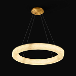 Люстра в виде кольца из натурального камня Minerals of Light варинант исполнения - 2 | Loft Concept в Саратове