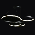 Люстра подвесная светодиодная в виде волнообразной ленты Ribbon Vortex варинант исполнения - 3 | Loft Concept в Саратове