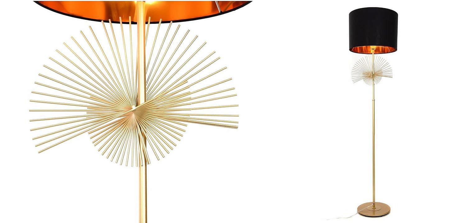 Торшер Genoveva Floor lamp black Торшер Genoveva Floor lamp black - Loft-Concept в Саратове