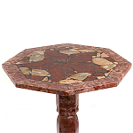 Кофейный стол из натуральных камней Лемезит и Яшма Natural Stone Tables варинант исполнения - 16 | Loft Concept в Саратове