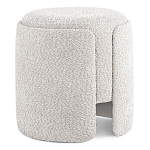 Дизайнерский Пуф Букле Poof Alice Light Gray Boucle  варинант исполнения - 1 | Loft Concept в Саратове