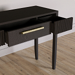 Элегантная Консоль Primo с выдвижным ящиком Темный орех варинант исполнения - 4 | Loft Concept в Саратове