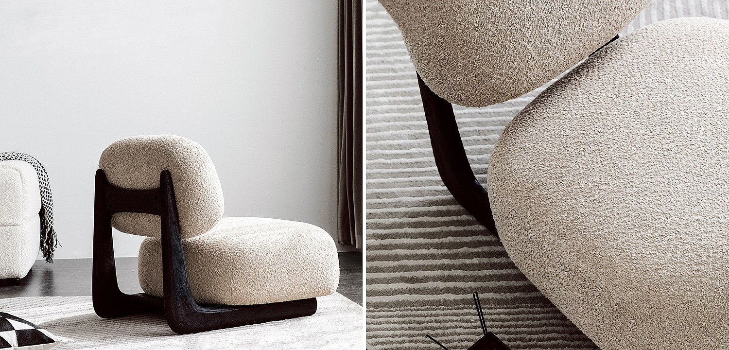 Кресло Eesa Cozy Wood Armchair Кресло Eesa Cozy Wood Armchair - Loft-Concept в Саратове