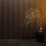 Гипсовая 3D Панель M-42 варинант исполнения - 2 | Loft Concept в Саратове