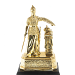 Часы настольные бронзовые из натурального камня Яшма Stone Clock варинант исполнения - 4 | Loft Concept в Саратове