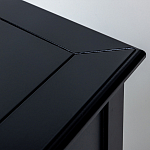 Черная тумба с выдвижным ящиком Monica варинант исполнения - 5 | Loft Concept в Саратове