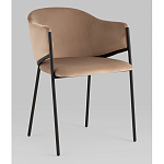Стул Brace велюр капучино варинант исполнения - 1 | Loft Concept в Саратове