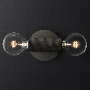 Бра Utilitaire Inline Sconce Black