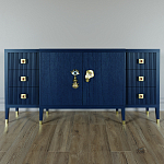 Большой Комод-буфет Elsa Dreams Blue с ящиками варинант исполнения - 5 | Loft Concept в Саратове