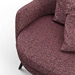 Мебельная ткань Шенилл фиолетовый цвет 138 см T4-25 варинант исполнения - 3 | Loft Concept в Саратове