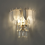 Бра Feather c Рельефным Стеклом варинант исполнения - 3 | Loft Concept в Саратове