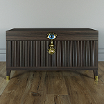 Большой дизайнерский Сундук Elsa Dreams Walnut варинант исполнения - 1 | Loft Concept в Саратове