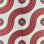 Дизайнерская плитка с узором Дорожки 2 варинант исполнения - 2 | Loft Concept в Саратове