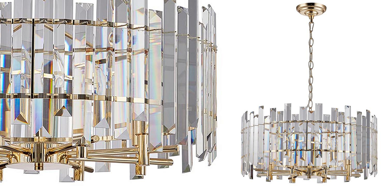 Люстра Langley Chandelier gold 60 Люстра Langley Chandelier gold 60 - Loft-Concept в Саратове