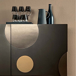 Дизайнерский комод с декором в виде круглых элементов на фасаде Matisse варинант исполнения - 3 | Loft Concept в Саратове