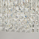 Потолочный светильник круглый с прозрачными подвесками Lunet варинант исполнения - 11 | Loft Concept в Саратове