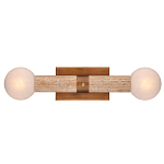 Бра цилиндрической формы с 2-мя плафонами белого цвета Marble Glow варинант исполнения - 3 | Loft Concept в Саратове