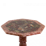 Кофейный стол из натуральных камней Лемезит и Яшма Natural Stone Tables варинант исполнения - 24 | Loft Concept в Саратове