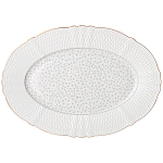 Обеденный сервиз белого цвета из фарфора на 6 персон 23 предмета Floral Charm варинант исполнения - 2 | Loft Concept в Саратове