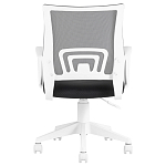 Офисное кресло с основанием из белого пластика Desk chairs Black варинант исполнения - 4 | Loft Concept в Саратове