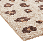 Ковер из хлопка с леопардовым принтом Soft Hugs варинант исполнения - 2 | Loft Concept в Саратове