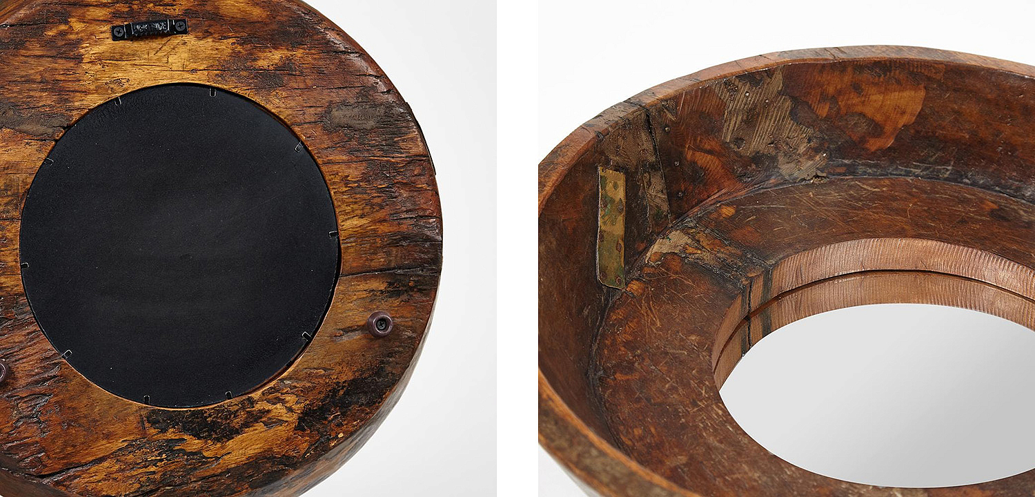 Зеркало Antique Indian Mango Wood Mirror Зеркало Antique Indian Mango Wood Mirror - Loft-Concept в Саратове